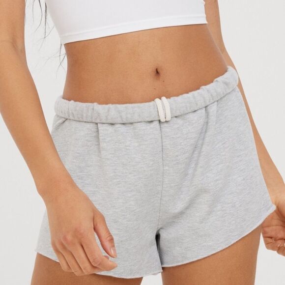 Aerie Offline OTT Fleece Shorts Gray - Picture 1 of 12